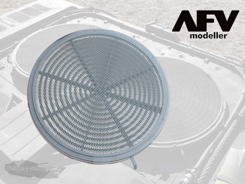 AFV Modeller: Leopard 2A7 Corrected Fan Cover