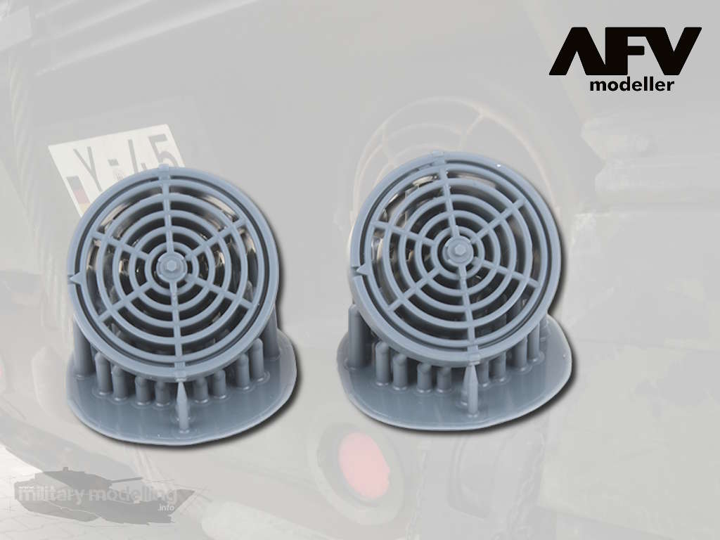 AFV Modeller: Leopard 2A7 Open Exhausts
