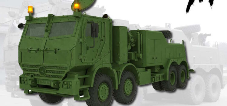YK3D: Mercedes Actros 8×8 BISON YK3D: Mercedes Actros 8×8 BISON